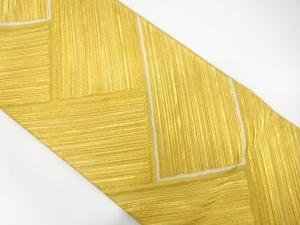 桧垣模様織り出し袋帯